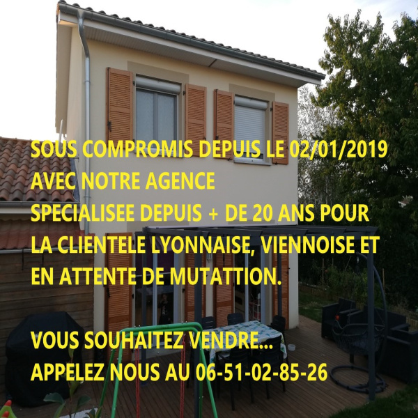 Offres de vente Villa Chasse-sur-Rhône 38670