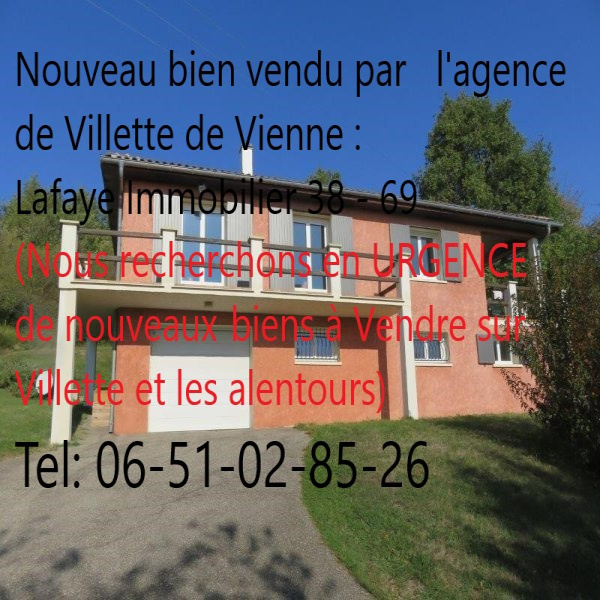 Offres de vente Villa Villette-de-Vienne 38200