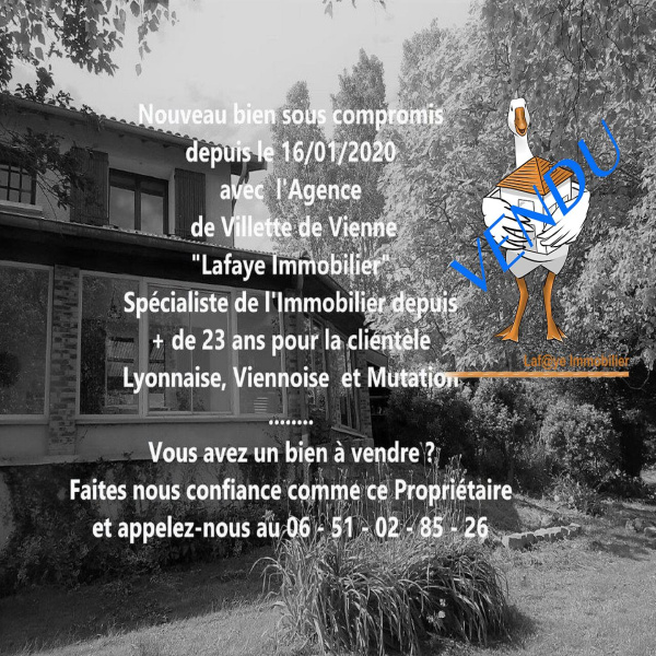 Offres de vente Propriete Villette-de-Vienne 38200